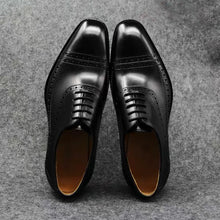 Load image into Gallery viewer, Luxury new fashion handmade leather men&#39;s Oxford dress shoes casual shoes