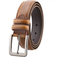 Load image into Gallery viewer, Width 3.3CM spot, men can choose a variety of colors pin buckle belt zk33-560