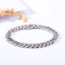 Load image into Gallery viewer, Luxury 925 Sterling Silver Jewelry Chain Link Bracelets Men Curb Bracelet.txt