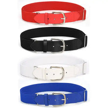 Load image into Gallery viewer, 022 Adjustable Baseball Belt Elastic Softball Belts custom logo Uniform Belts Multiple colors Adults Youth