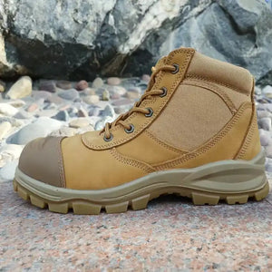 Anti-Crash Anti-Puncture Anti-Static, Anti-Ski, Anti-Oil Steel Toe Man Safety Boot Shoes Protective Work Boots For Mining