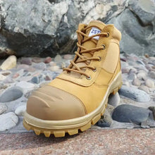 Load image into Gallery viewer, Anti-Crash Anti-Puncture Anti-Static, Anti-Ski, Anti-Oil Steel Toe Man Safety Boot Shoes Protective Work Boots For Mining