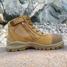 Load image into Gallery viewer, Anti-Crash Anti-Puncture Anti-Static, Anti-Ski, Anti-Oil Steel Toe Man Safety Boot Shoes Protective Work Boots For Mining