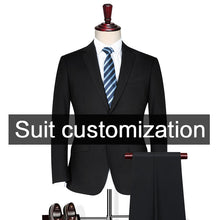 Load image into Gallery viewer, High Quality Mens Suits Custom Plus Size Men&#39;s Business Suits Wedding Suits for Men